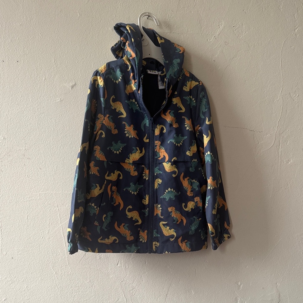 Kids Dinosaur Print Spring Jacket